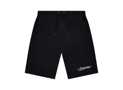 TRAPSTAR Hyperdrive Crewneck Short Set "Black"