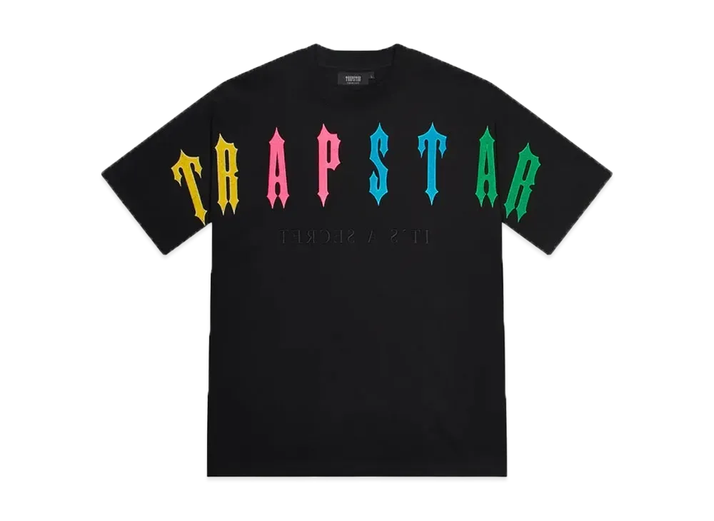 TRAPSTAR Irongate Arch 2.0 Short Set "Black/Candy"
