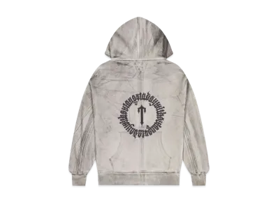 TRAPSTAR x ADWOA Zip Hooded Top "Off White"