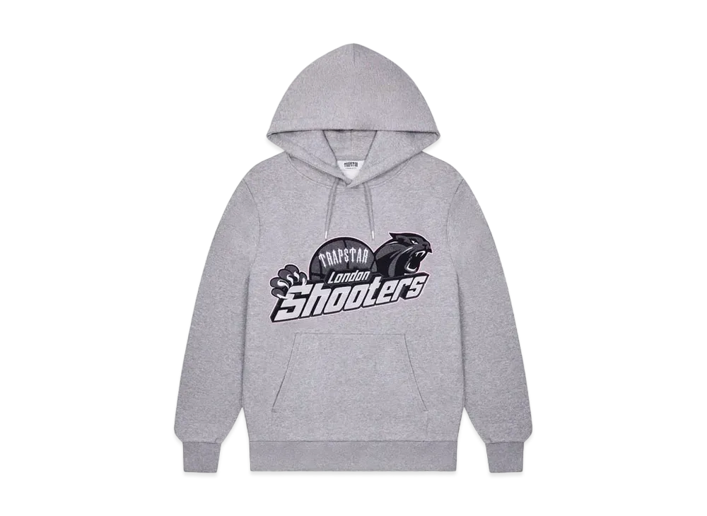 TRAPSTAR x SHOOTERS Hoodie Shorts Set "Gray"
