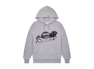 TRAPSTAR x SHOOTERS Hoodie Shorts Set "Gray"