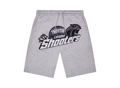 TRAPSTAR x SHOOTERS Hoodie Shorts Set "Gray"