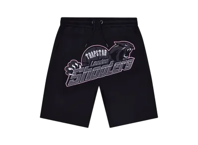 TRAPSTAR x SHOOTERS Hoodie Shorts Set "Black"