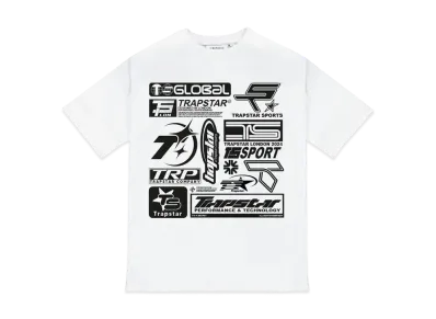 TRAPSTAR TRP Sports Mode Tee "White"