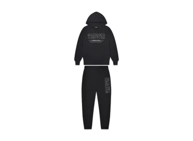 TRAPSTAR Decoded Panel Tracksuit "Black"