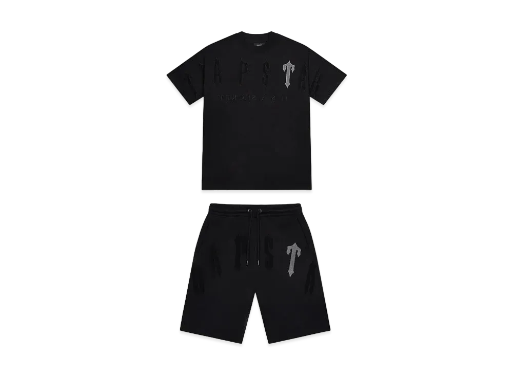 TRAPSTAR Irongate Arch 2.0 Short Set "Black/Grey"