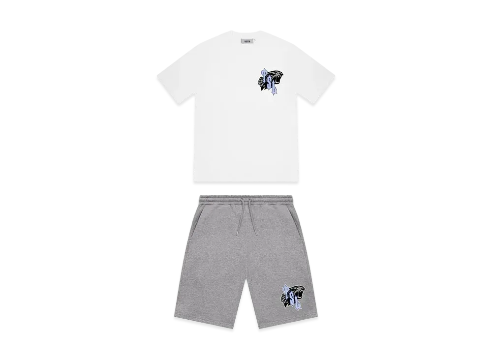 TRAPSTAR Shooters TSL Shorts Set "White/Grey"