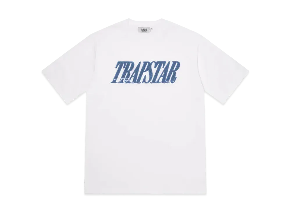 TRAPSTAR Signature 2.0 Shorts Set "White/Blue"