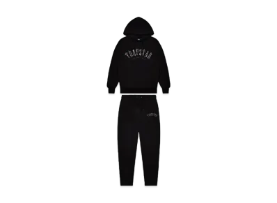 TRAPSTAR Irongate Arch Camo Tracksuit "Black/Pink"