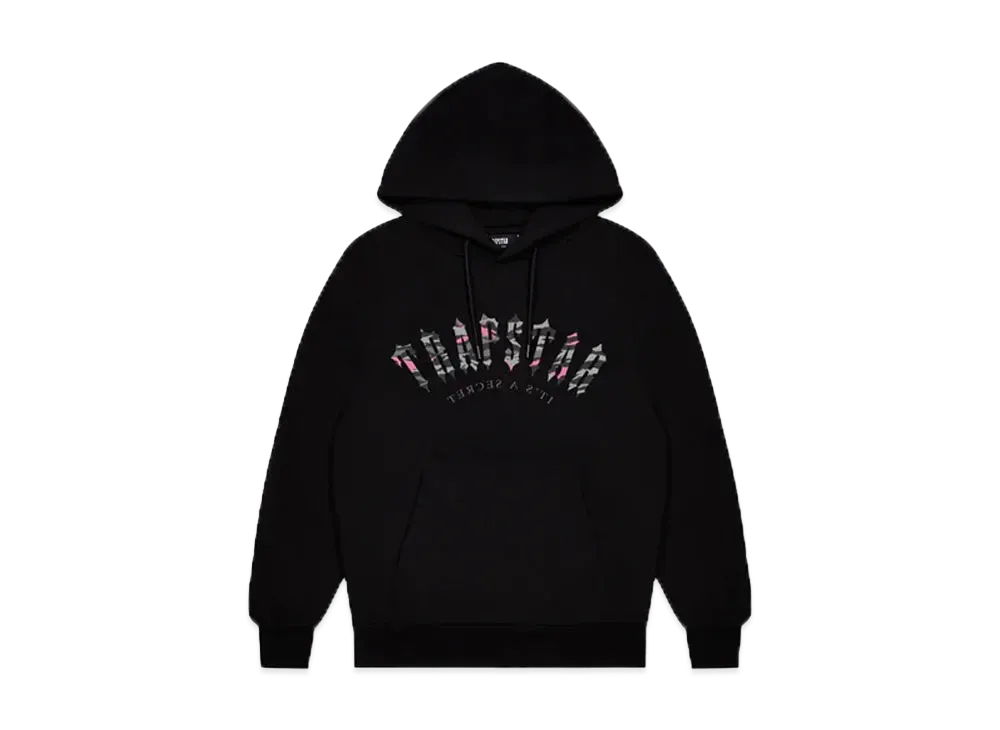 TRAPSTAR Irongate Arch Camo Tracksuit "Black/Pink"