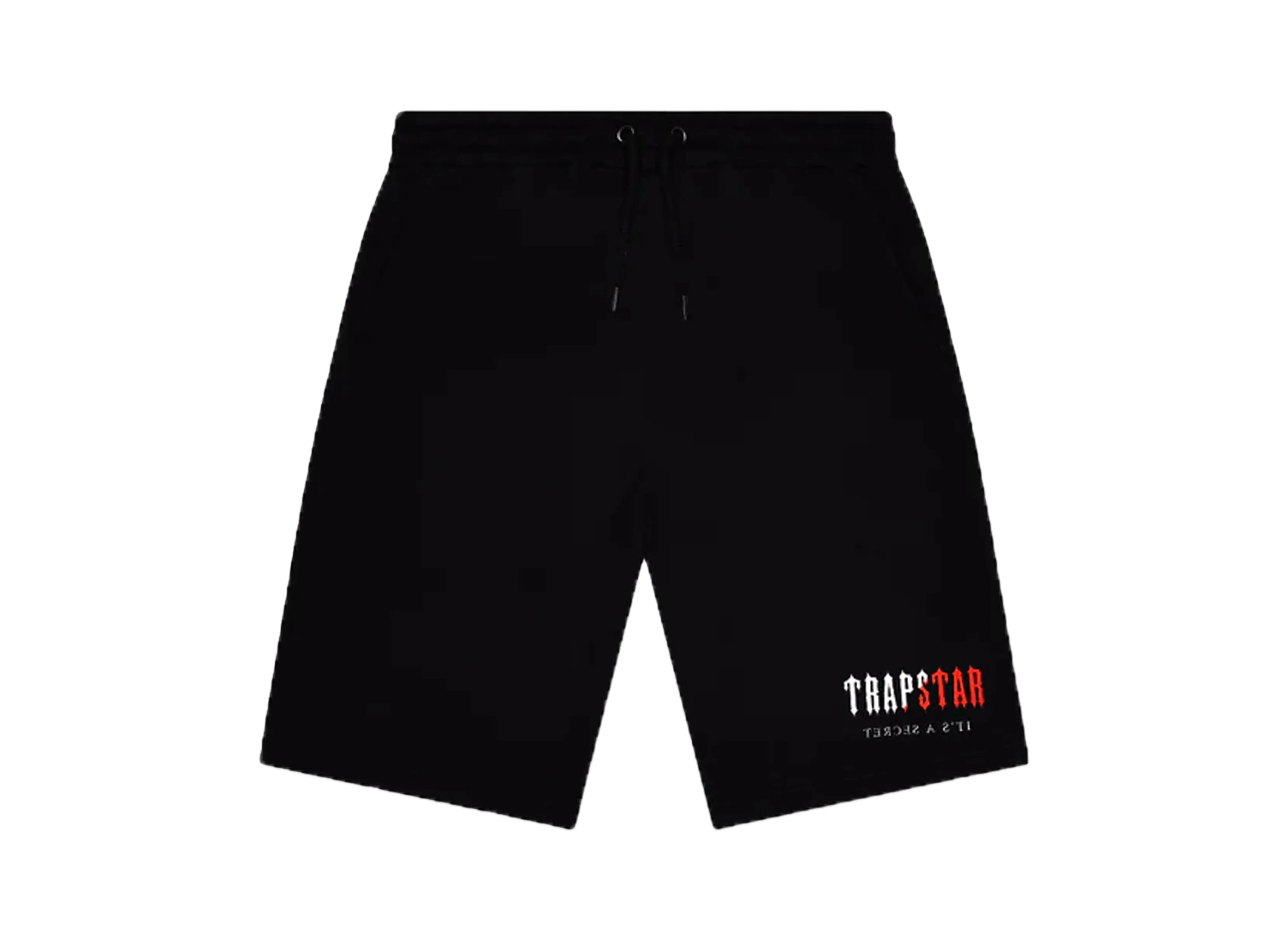 TRAPSTAR フーディーとショートパンツセット ブラック Trapstar London 2024SS HOODED TRACKSUIT セットアップ トラック