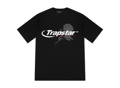TRAPSTAR Hyperdrive Rose Tee "Black"