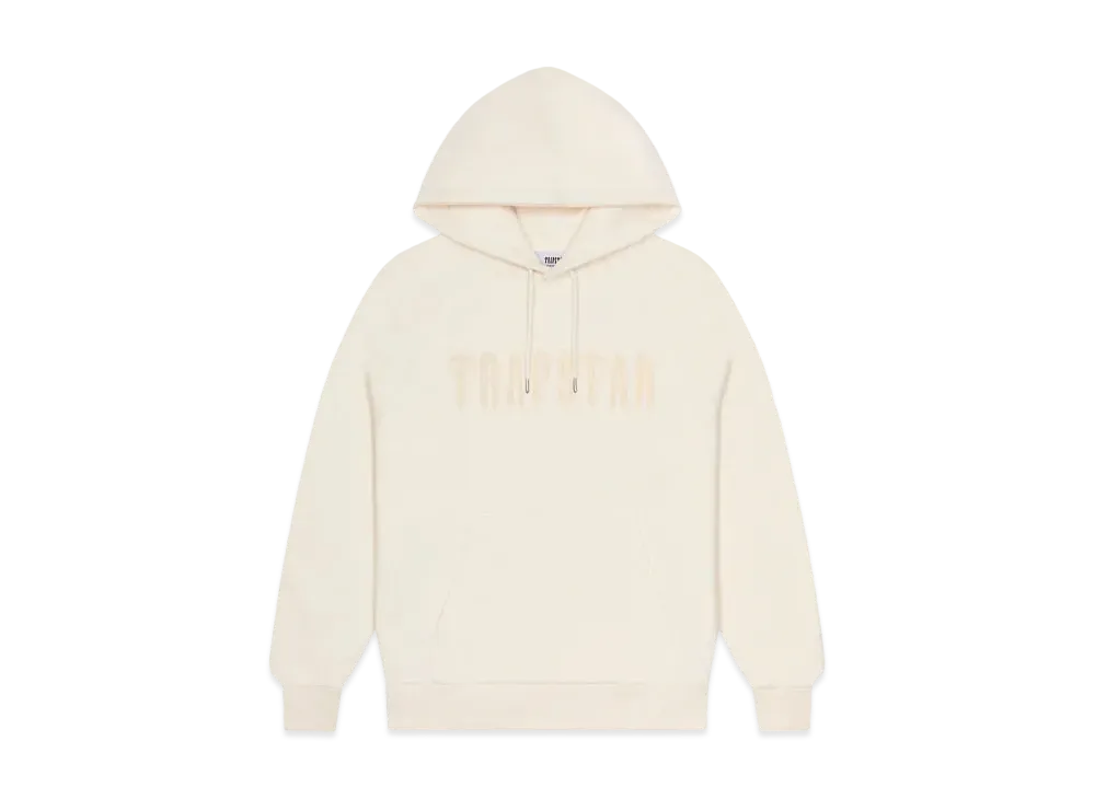 TRAPSTAR Chenille Decoded Hoodie "Off White"