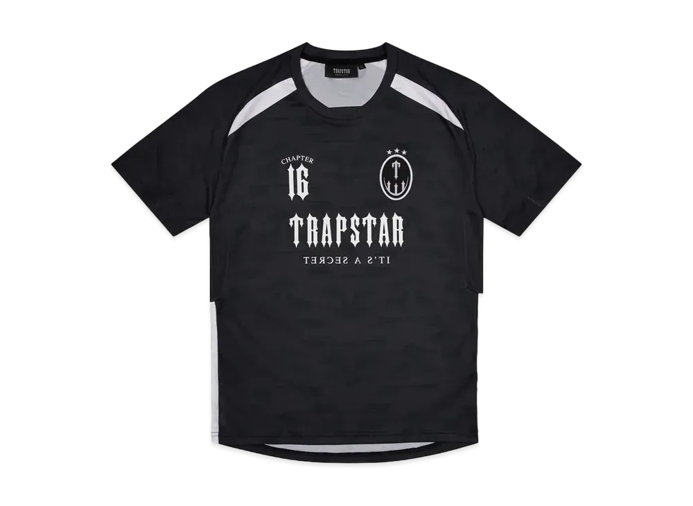 TRAPSTAR Clavish Football Jersey Bundle "Black"