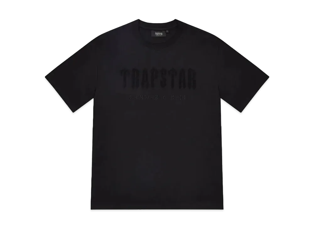 TRAPSTAR Chenille Decoded T-Shirt "Blackout"