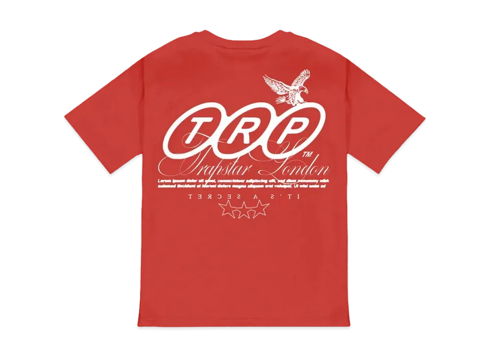 TRAPSTAR TRP It'S A Secret Tee "Red"