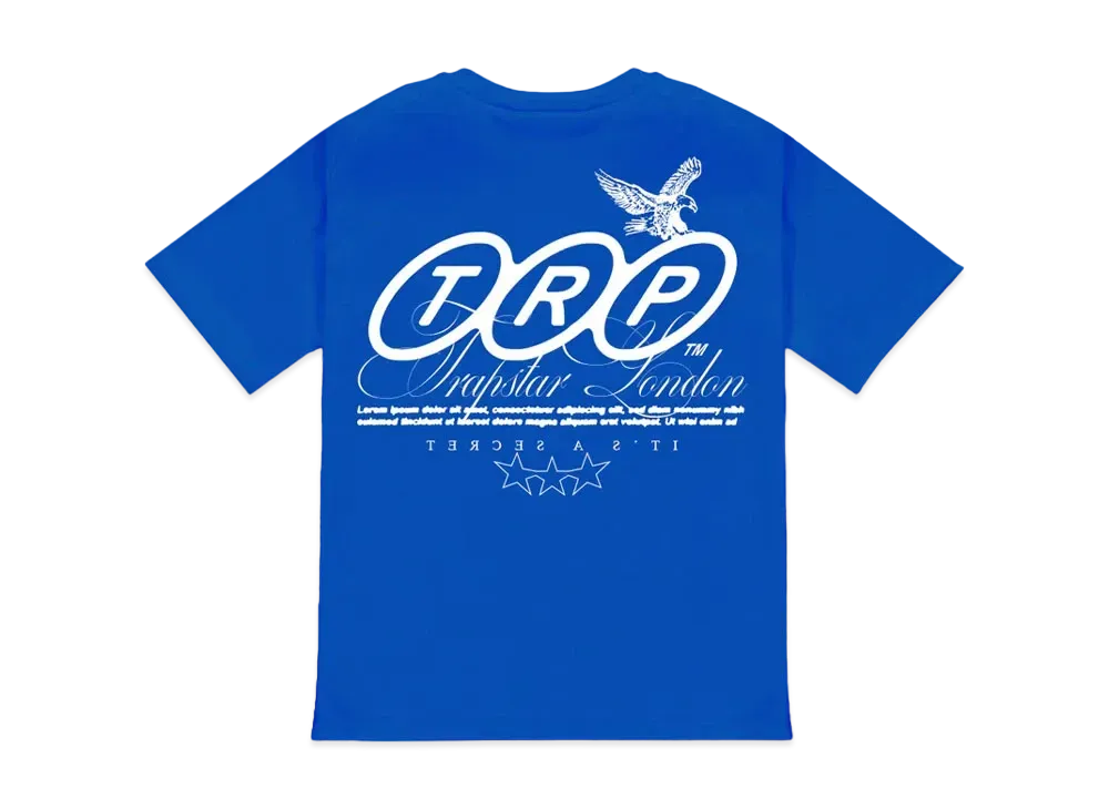 TRAPSTAR TRP It'S A Secret Tee "Blue"