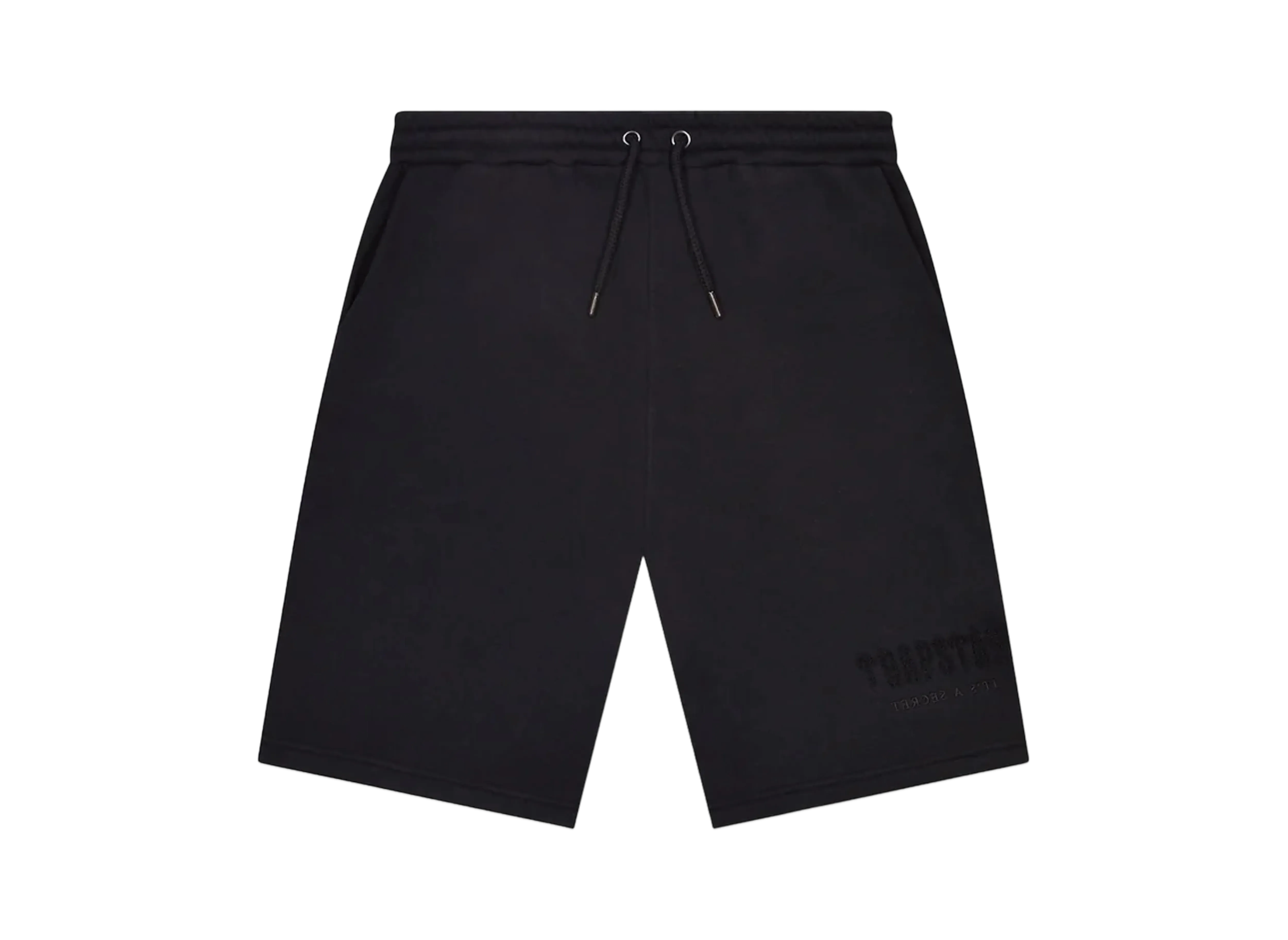 TRAPSTAR Decoded Chenille Shorts "Blackout"