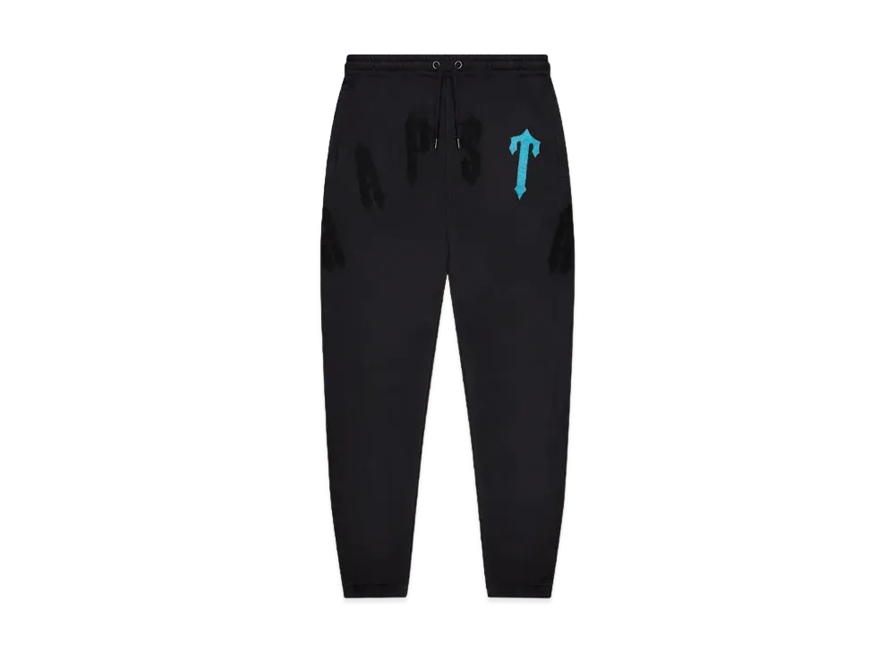 TRAPSTAR Irongate Arch Chenille 2.0 Tracksuit "Black/Blue"