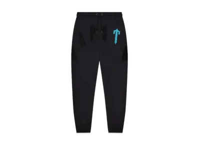 TRAPSTAR Irongate Arch Chenille 2.0 Tracksuit "Black/Blue"