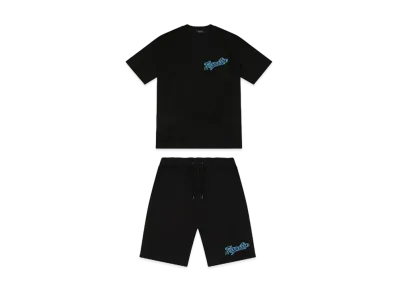 TRAPSTAR TSL Airbrush Edition Shorts Set "Black"