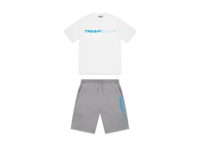 TRAPSTAR Full Speed Shorts Set "Gray"