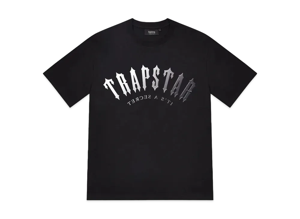 TRAPSTAR Irongate Arch Gel Tee "Black/Grey"
