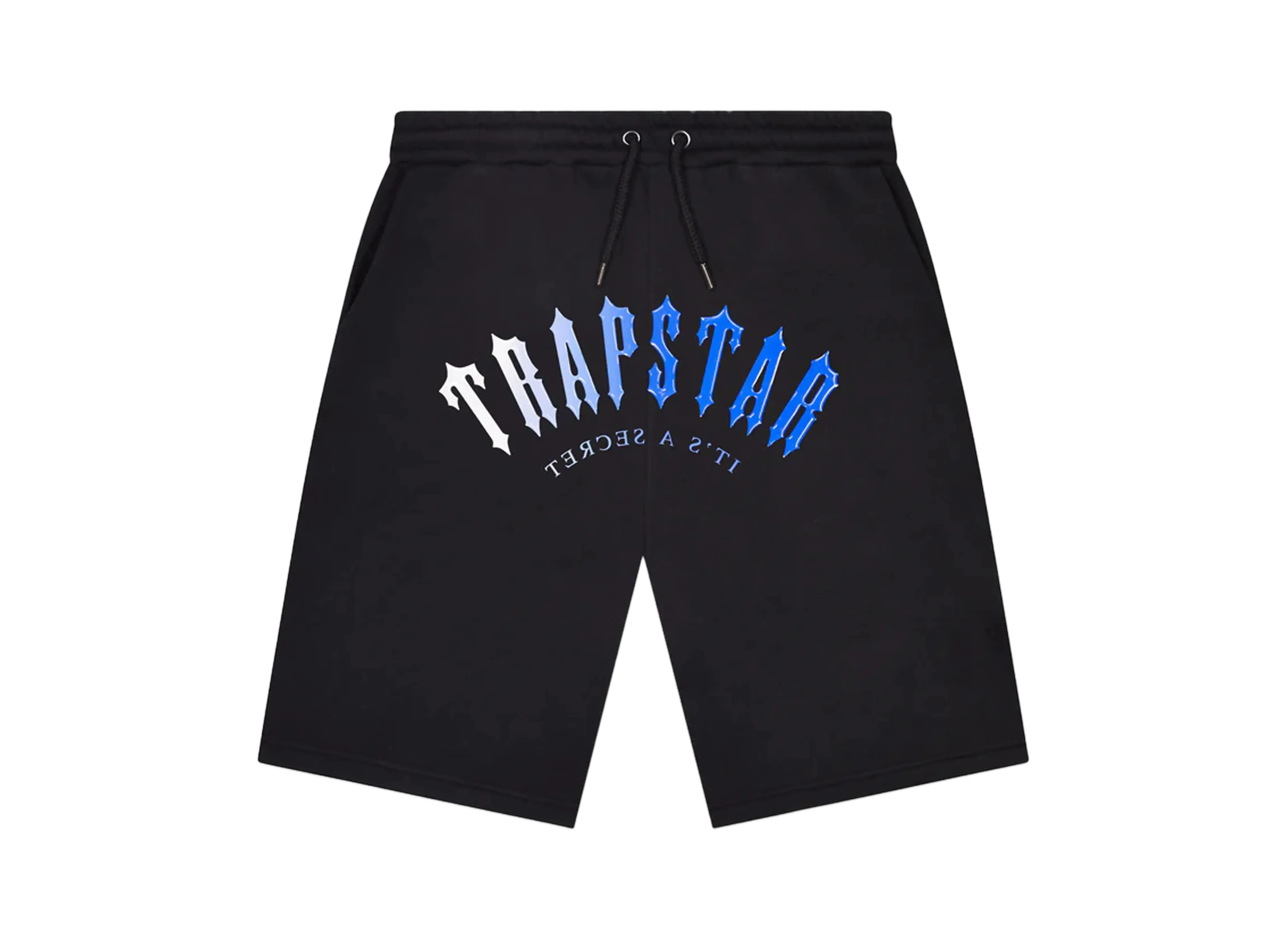 TRAPSTAR Irongate Arch Gel Shorts "Black/Blue"