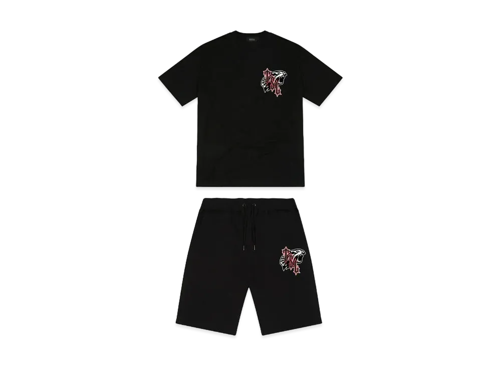 TRAPSTAR TSL Shooters Print Shorts Set "Black"