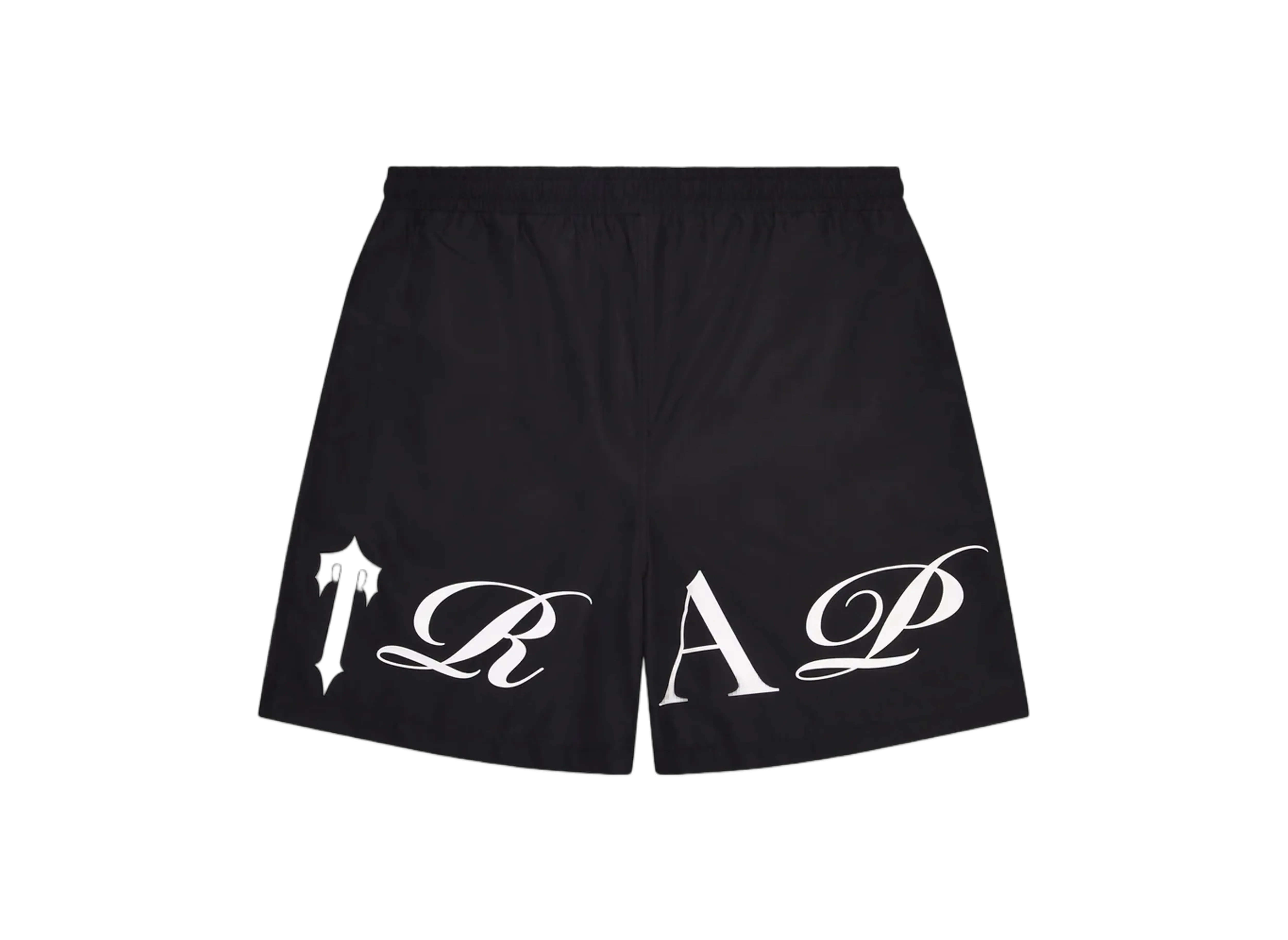 TRAPSTAR Script Shell Shorts "Black/White"