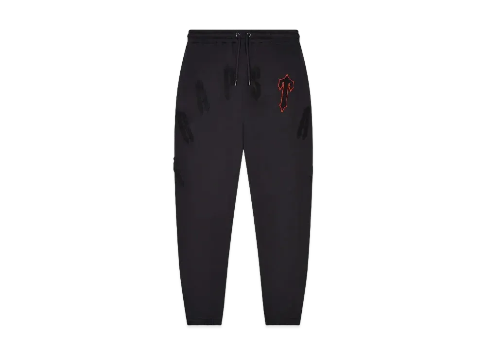 TRAPSTAR Irongate Arch Chenille 2.0 Tracksuit "Black/Red"