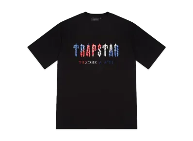 TRAPSTAR Decoded Paisley Revolution Tee "Black"