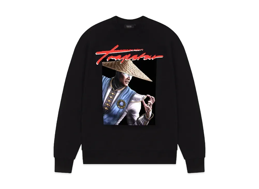 TRAPSTAR x RAIDEN Signature Crewneck "Black"