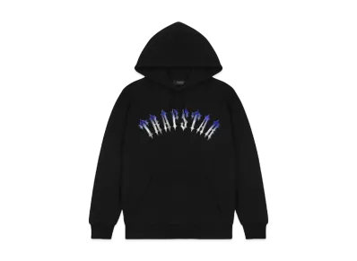 TRAPSTAR Liquid Ice Arch Hoodie "Black"