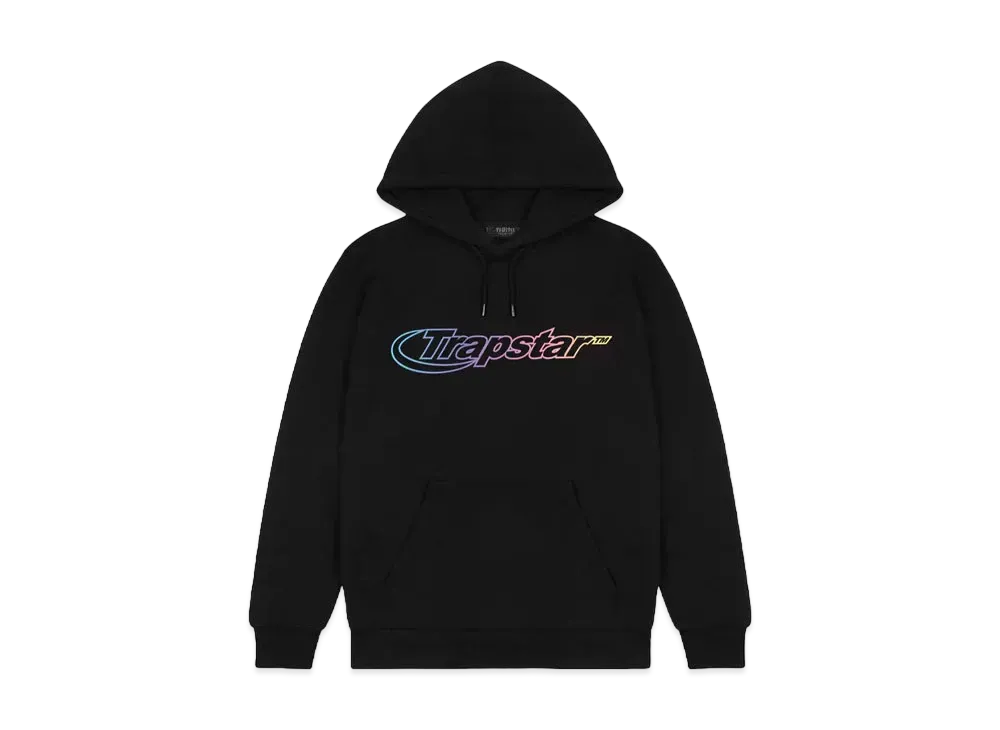 TRAPSTAR Hyperdrive Spectrum Hoodie "Black"