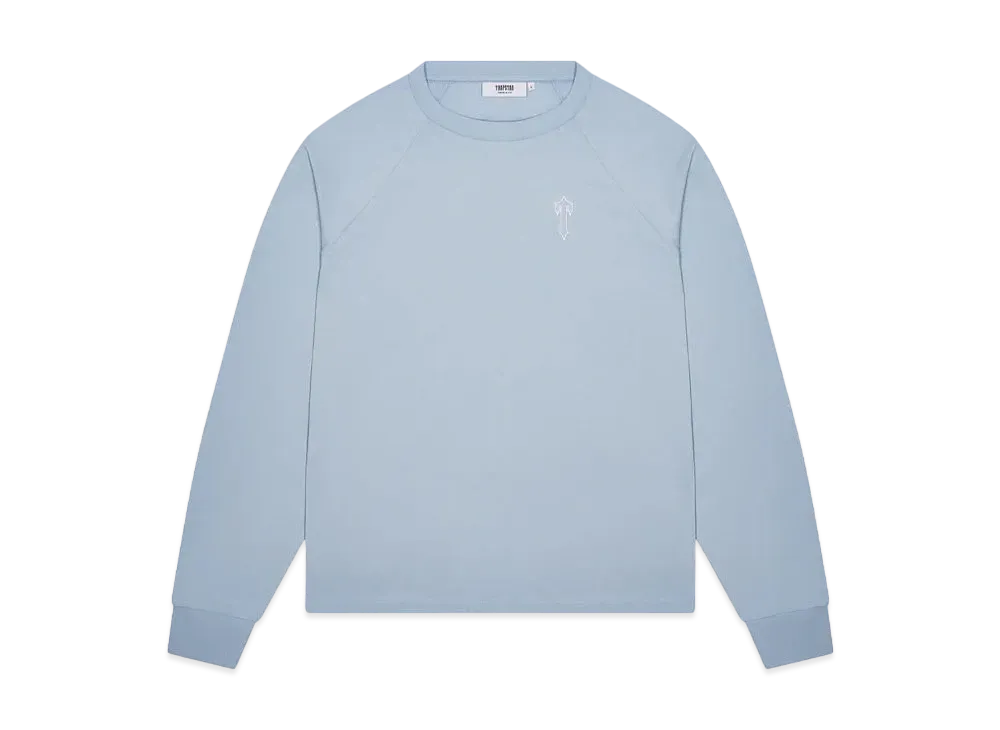 TRAPSTAR Foundation LS Tee "Light Blue"
