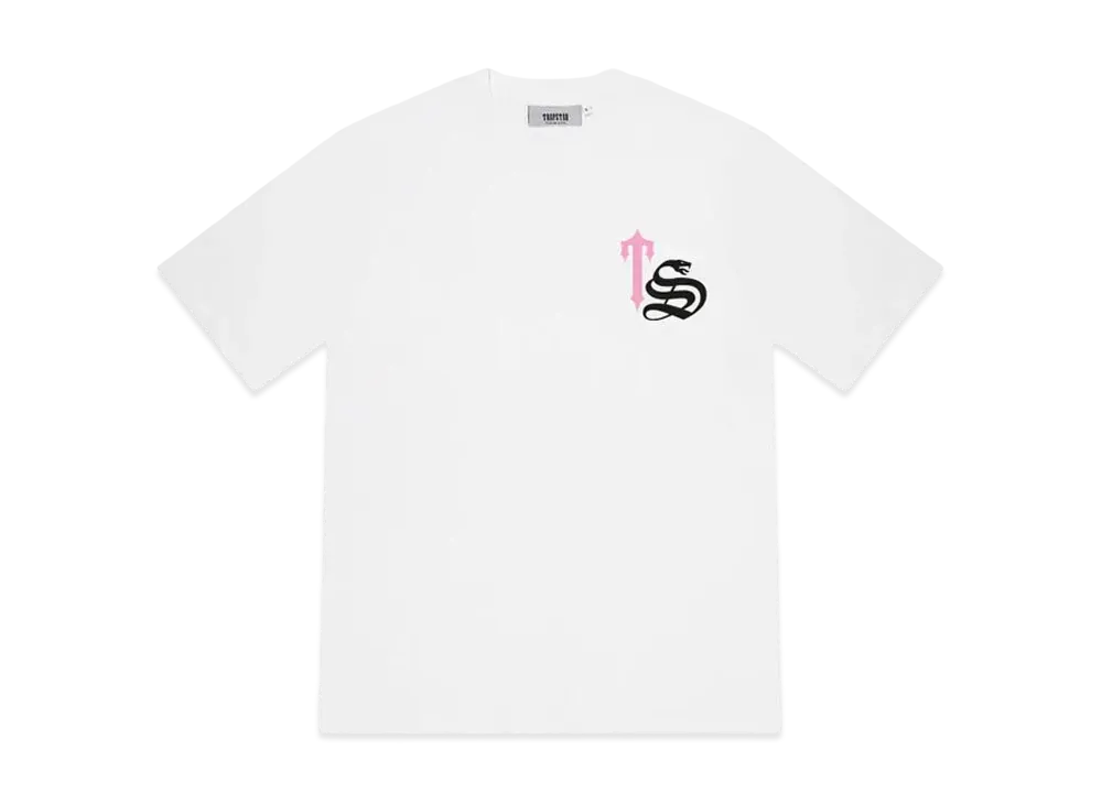 TRAPSTAR TS Script Print Shorts Set "White/Grey"