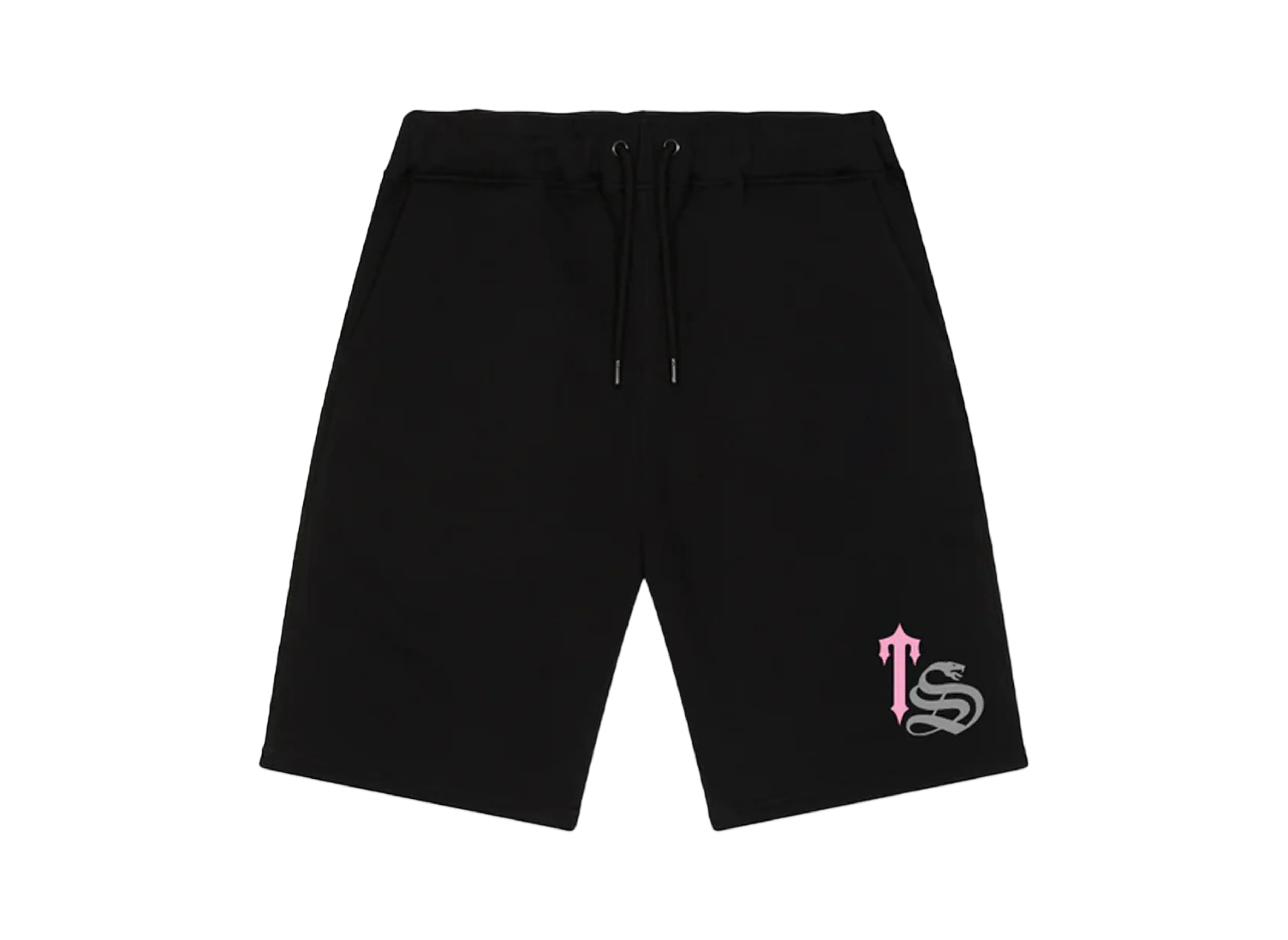 TRAPSTAR TS Script Print Shorts Set "Black"