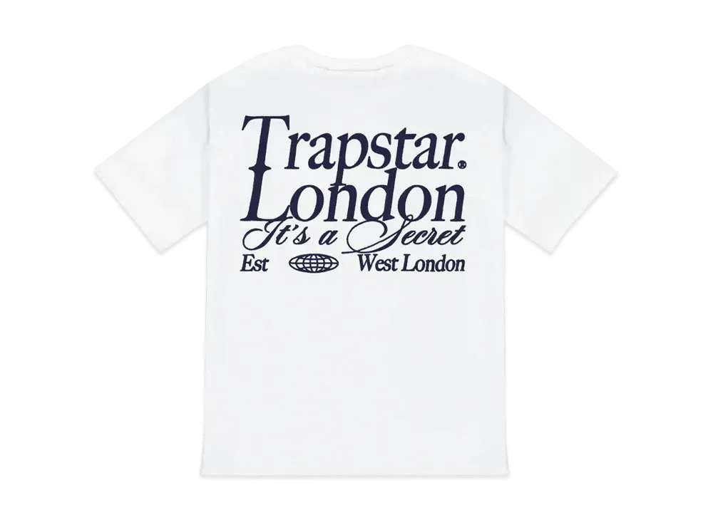TRAPSTAR London Print Tee "White/Navy"