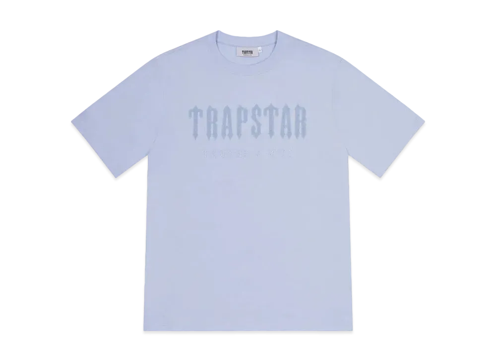 TRAPSTAR Chenille Decoded T-Shirt "Ice Blue"