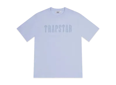 TRAPSTAR Chenille Decoded T-Shirt "Ice Blue"