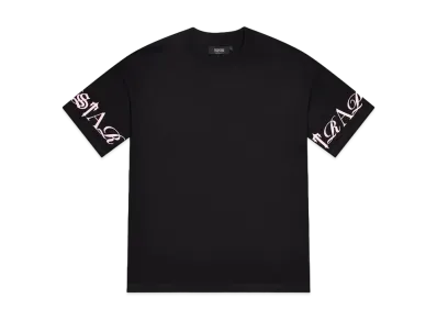 TRAPSTAR Script Tee "Black/Pink"