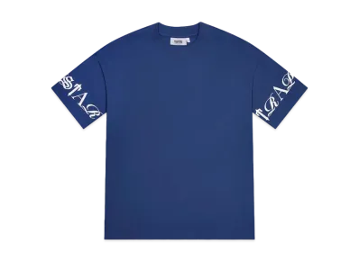TRAPSTAR Script Tee "Blue/White"