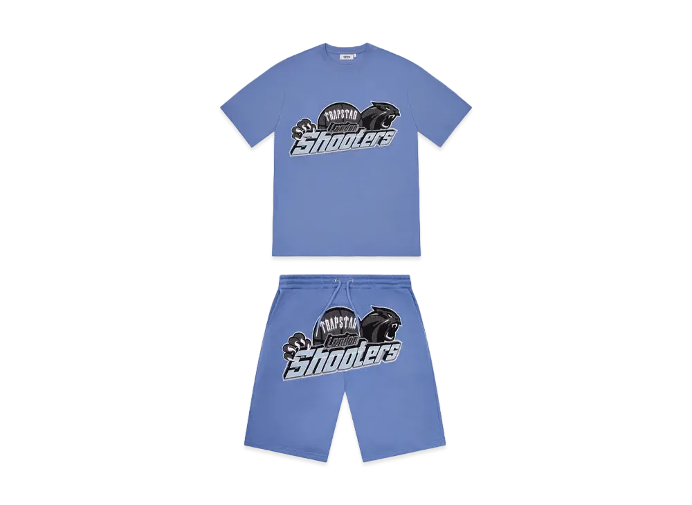 TRAPSTAR Shooters Short Set "Blue"