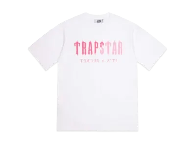 TRAPSTAR Decoded Chenille Short Set "White/Grey/Pink"