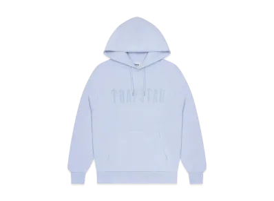 TRAPSTAR Chenille Decoded Hoodie "Ice Blue"