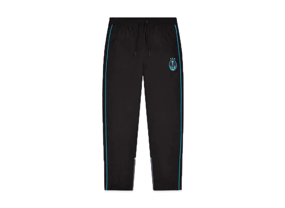 TRAPSTAR Irongate Crest Shell Tracksuit "Black/Teal"