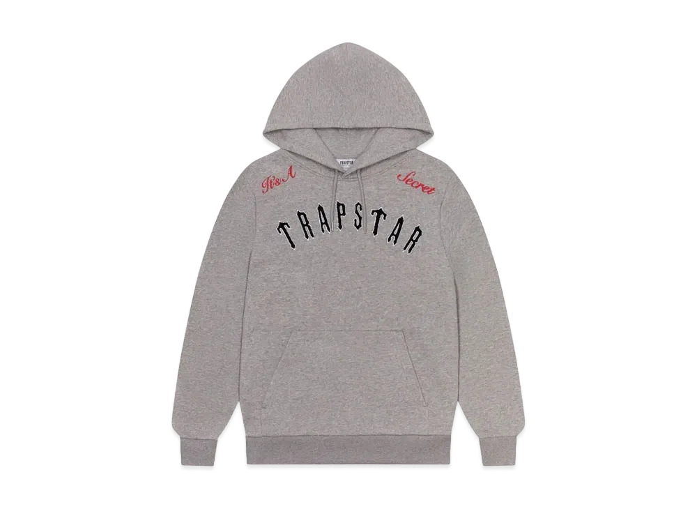 TRAPSTAR It'S A Secret Tracksuit "Grey/Red"