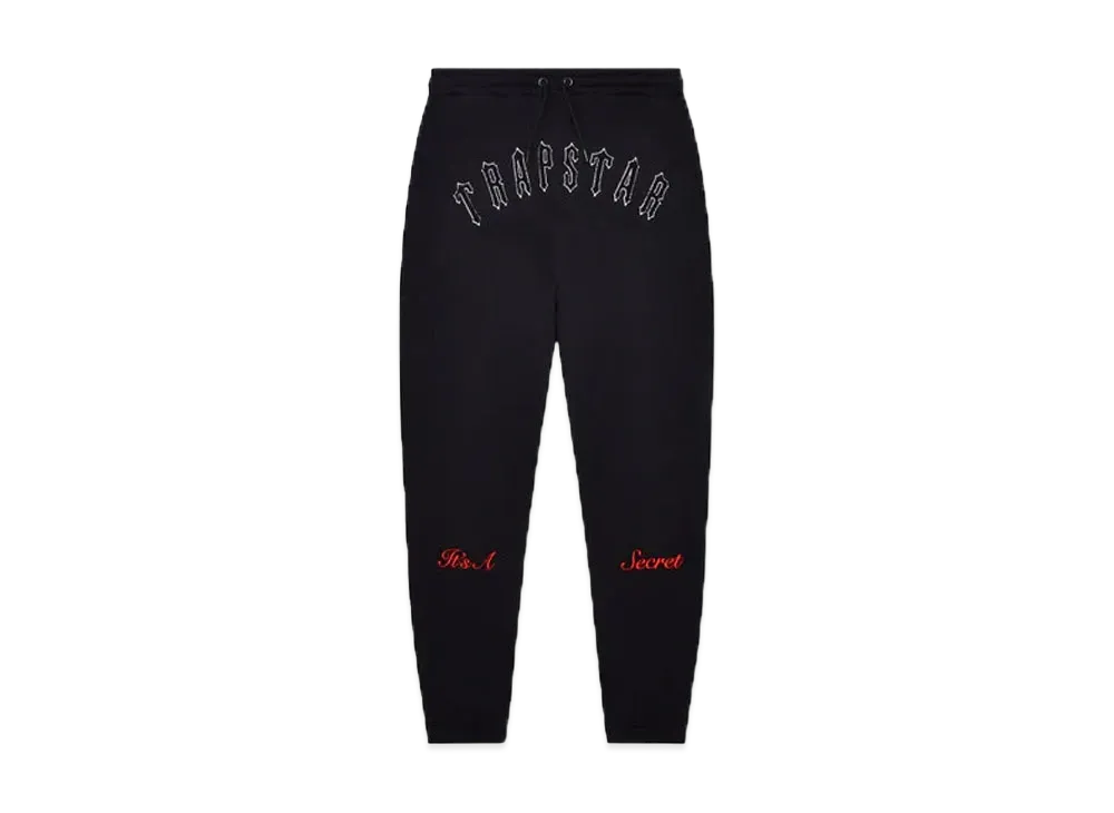 TRAPSTAR It'S A Secret Tracksuit "Black/Red"