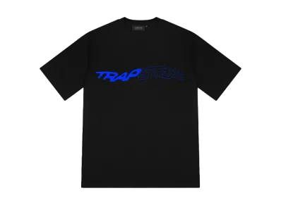 TRAPSTAR Wavy Tee "Black/Blue"